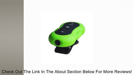 Aerb� 4G Waterproof MP3 Music Player for Swimming & other Sports (IPX-8 Standard)--Green Review