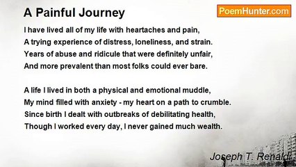 Joseph T. Renaldi - A Painful Journey