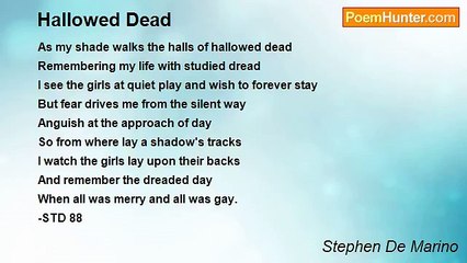 Stephen De Marino - Hallowed Dead