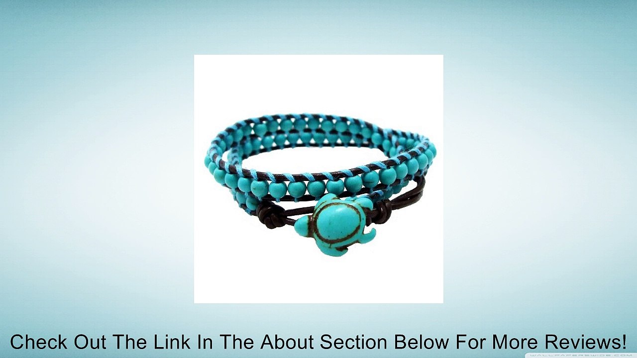Timeless Ocean Sea Turtle Turquoise Double Wrap Bracelet Review