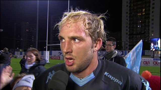 TOP14 - Racing-Bayonne: Interview Jean Monribot (BAY) - J11 - Saison 2014/2015