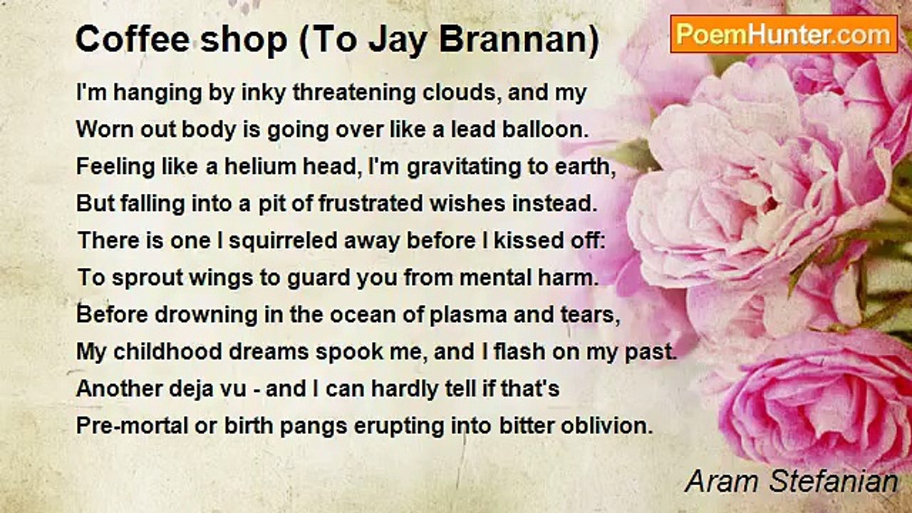 Aram Stefanian - Coffee shop (To Jay Brannan)