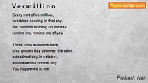 Prakash Nair - V e r m i l l i o n