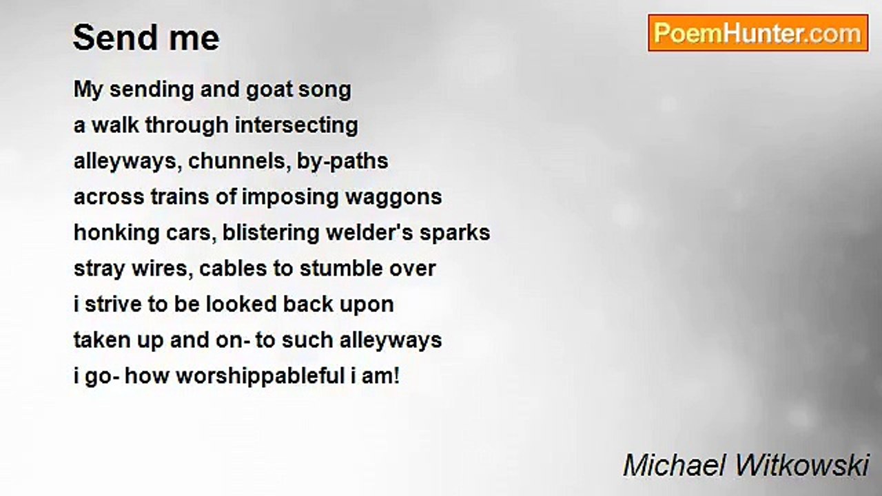 Michael Witkowski - Send me