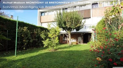 A vendre - maison - MONTIGNY LE BRETONNEUX (78180) - 4 pièces - 78m²