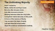 Heather Devlin - The Unthinking Majority