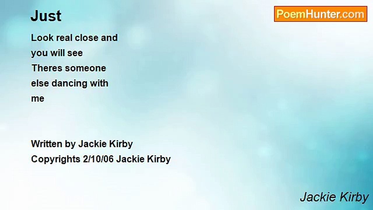 Jackie Kirby - Just