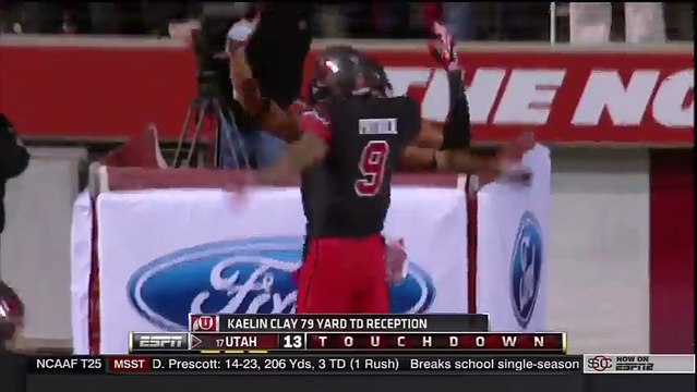 Football américain - Kaelin Clay lâche le ballon trop tôt et offre un touchdown à ses adversaires