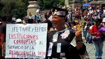 La Gente Se Manifiesta En Todo Mexico Enrique Pena Nieto Presidente De Mexico