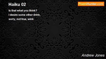 Andrew Jones - Haiku 02