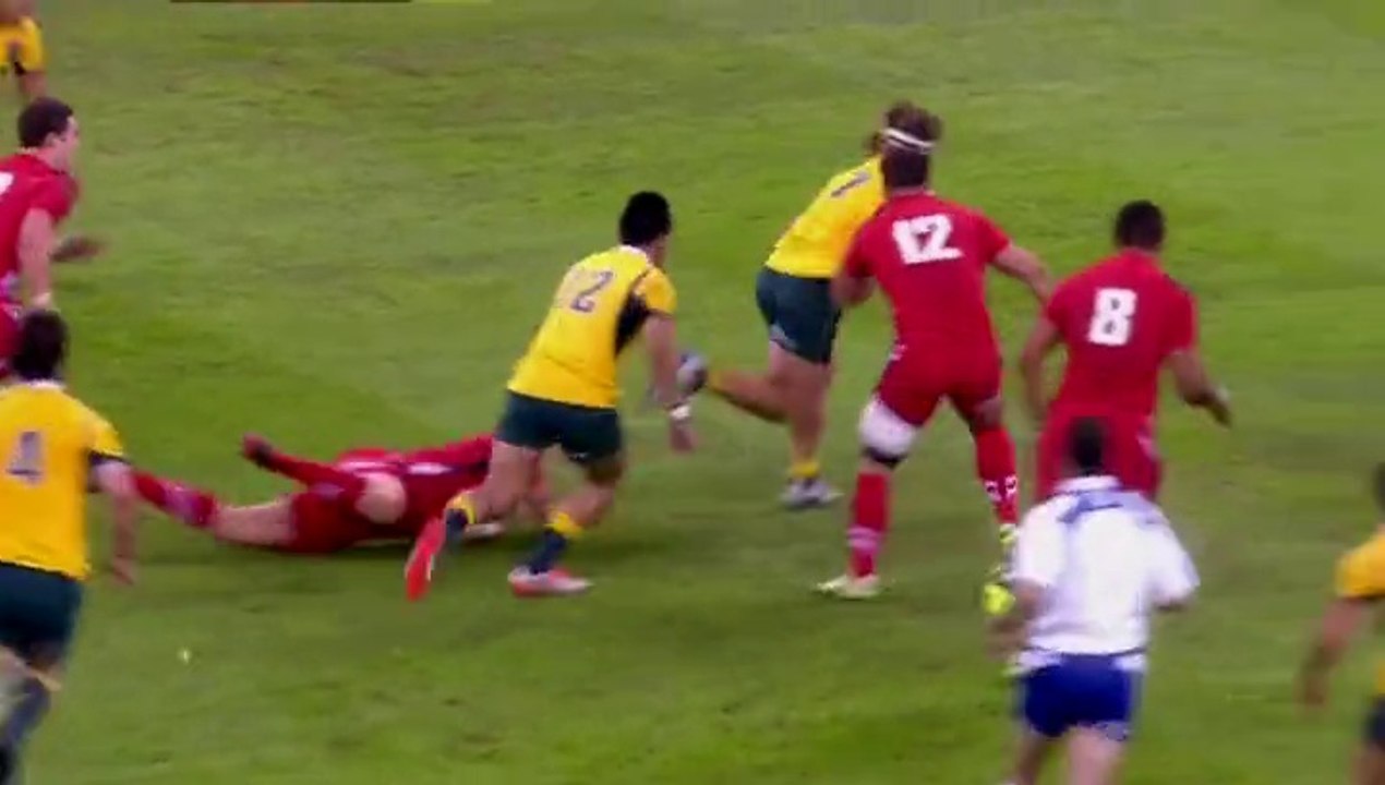 2nd 1/2 wales vs oz
