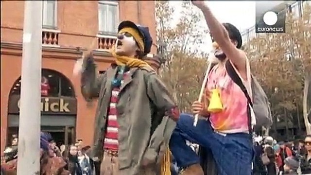 Франция. Новые уличные беспорядки в Тулузе