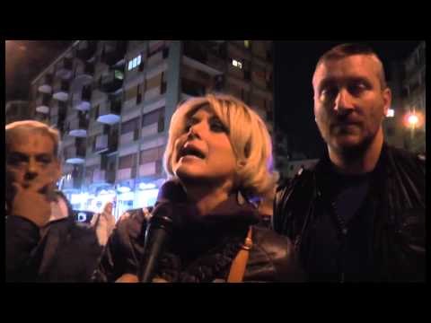 Napoli - Il Martuscelli a rischio chiusura, protesta dei non vedenti (08.11.14)