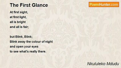 Nkululeko Mdudu - The First Glance