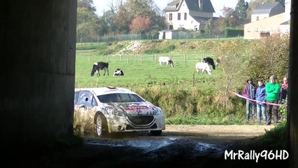 Test Pieter Tsjoen - Peugeot 208 T16 | Rallye du Condroz 2014 [HD]