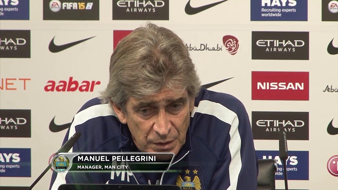 Pellegrini: 'Haben richtigen Kader'