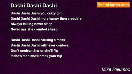 Mike Palumbo - Dashi Dashi Dashi