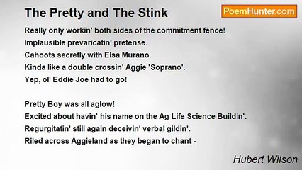 Hubert Wilson - The Pretty and The Stink