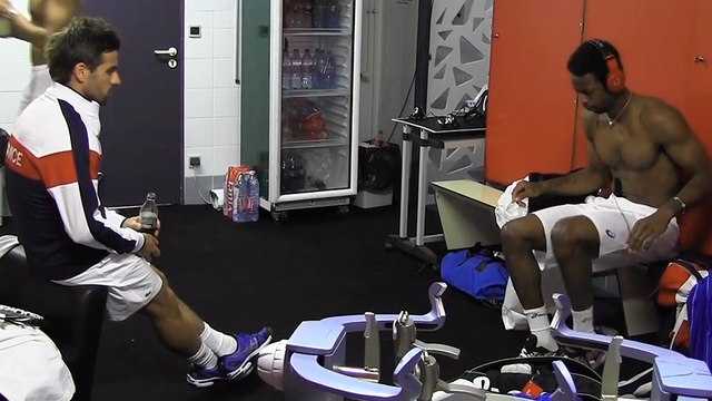 Coupe Davis 2014 : dans le vestiaire à Nancy