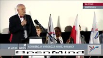 Janusz Korwin-Mikke / Konwencja Wyborcza Nowej Prawicy (09.11.2014)
