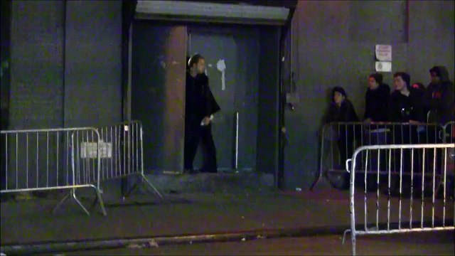 Fan^ Robert Pattinson & FKA Twigs after the concert NYC 08.11.2014