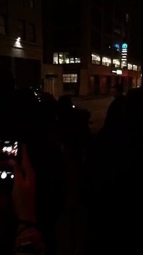 Fan video^ Robert Pattinson & FKA Twigs after the concert NYC 08.11.2014
