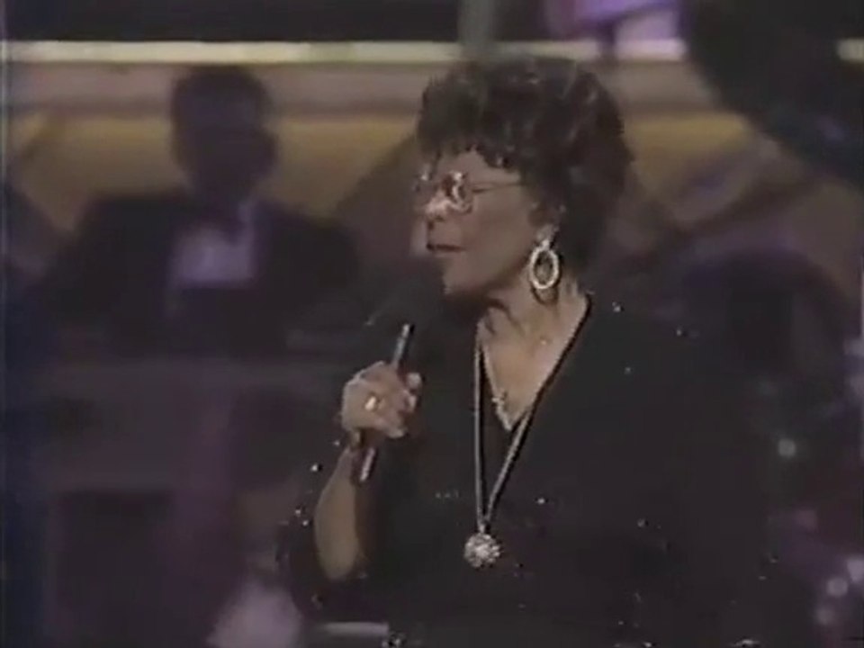 ELLA FITZGERALD for SAMMY DAVIS JR. 1989