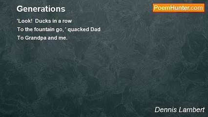 Dennis Lambert - Generations