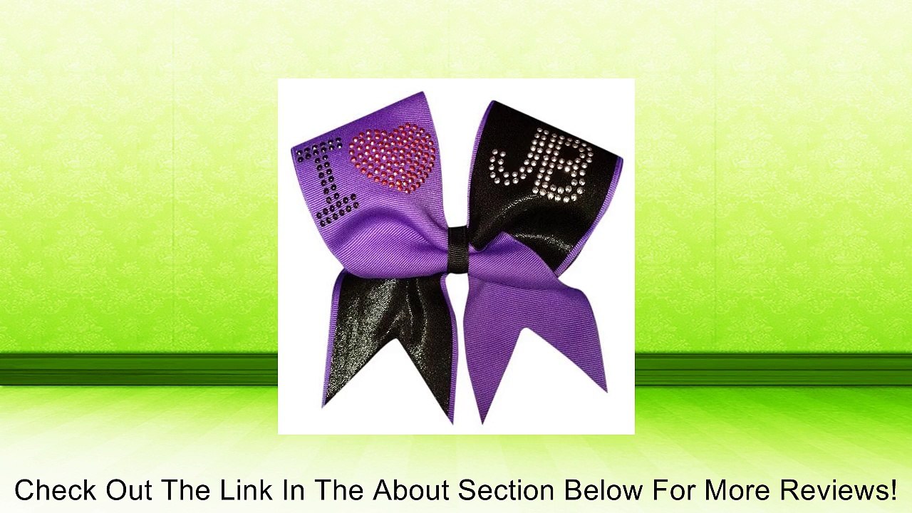 Chosen Bows I Love Justin Bieber Cheer Bow Review
