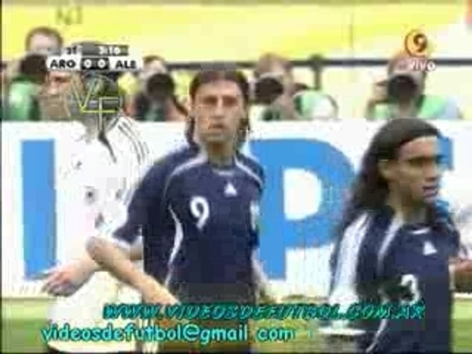 Argentina 1 - Alemania 0 (Ayala)