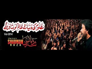 Shah Nay Ali Asgar Ko Jab By Shadman Raza Nohay 2015