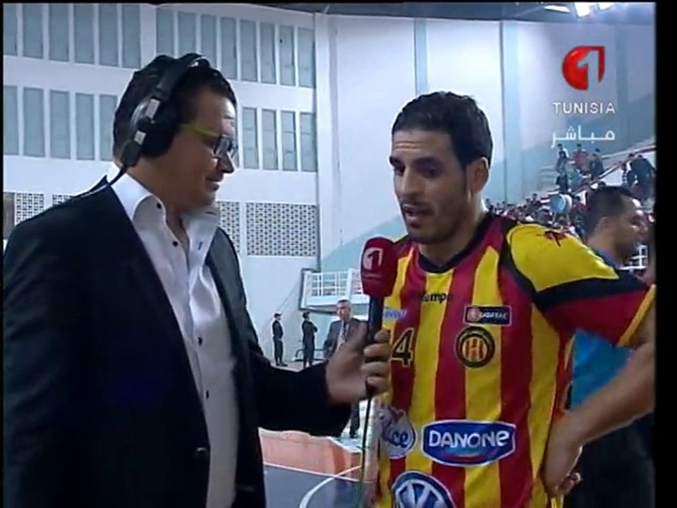 kamel alouini interview post game esperance / etoile