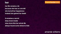 amanda williams - her