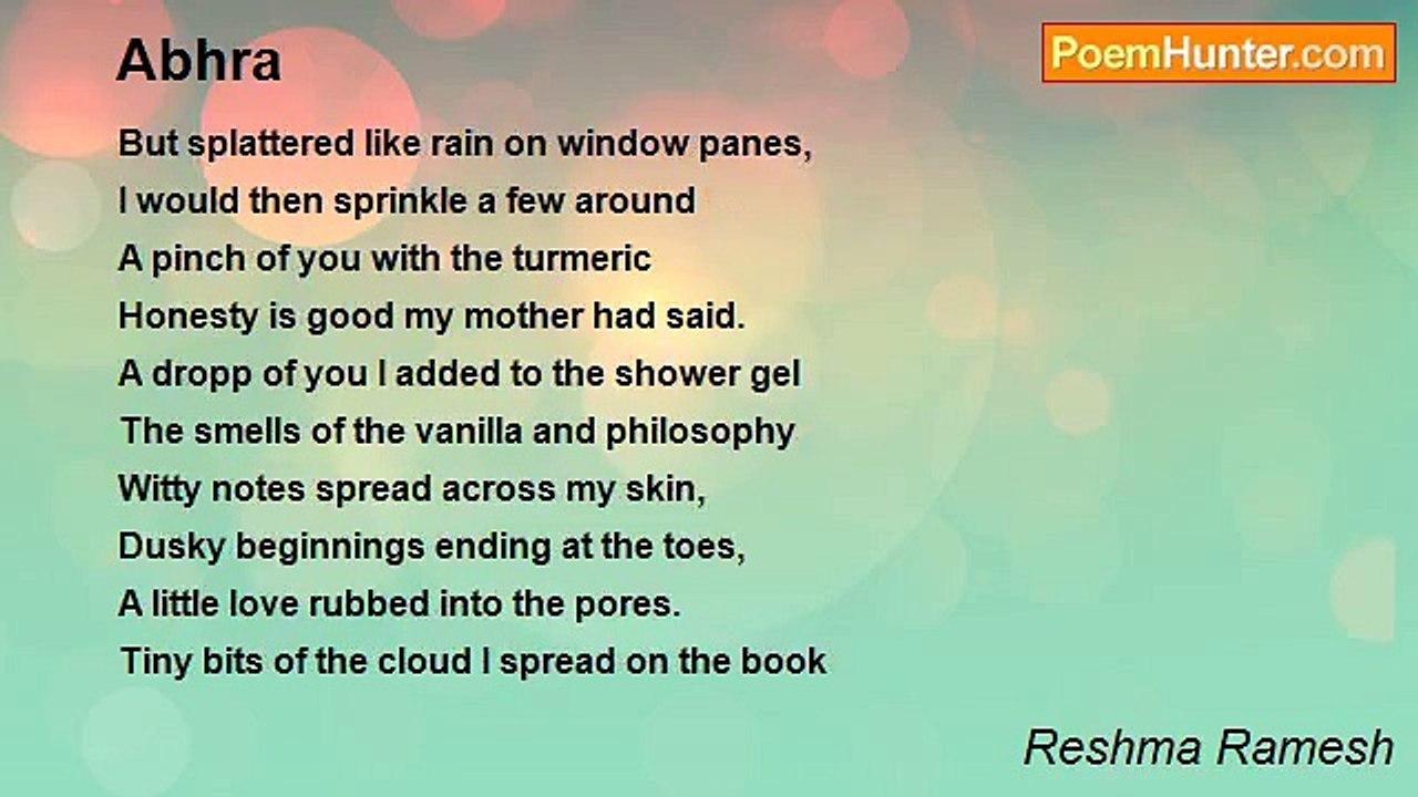 Reshma Ramesh - Abhra