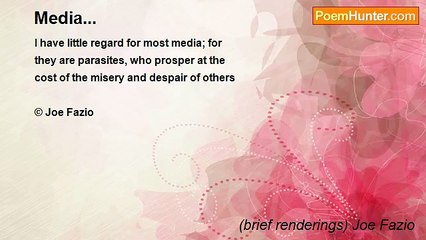 (brief renderings) Joe Fazio - Media...