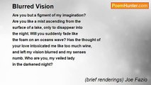 (brief renderings) Joe Fazio - Blurred Vision