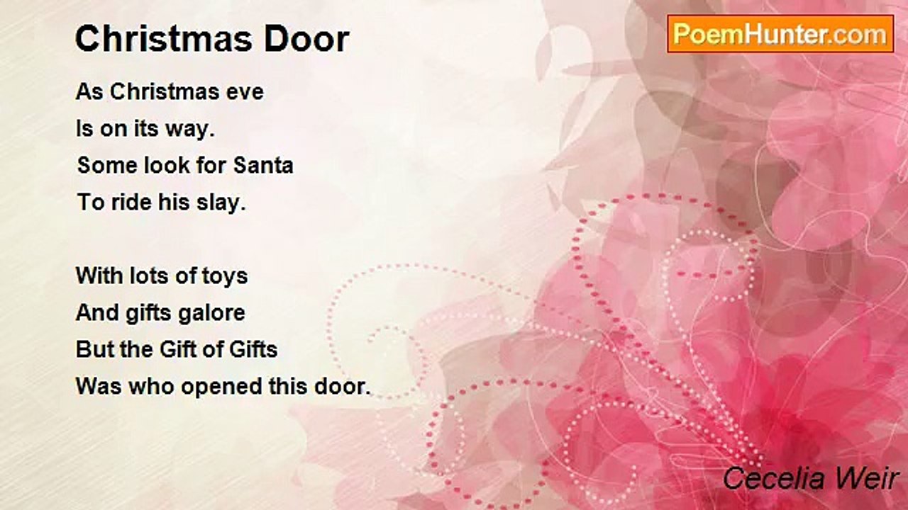 Cecelia Weir - Christmas Door