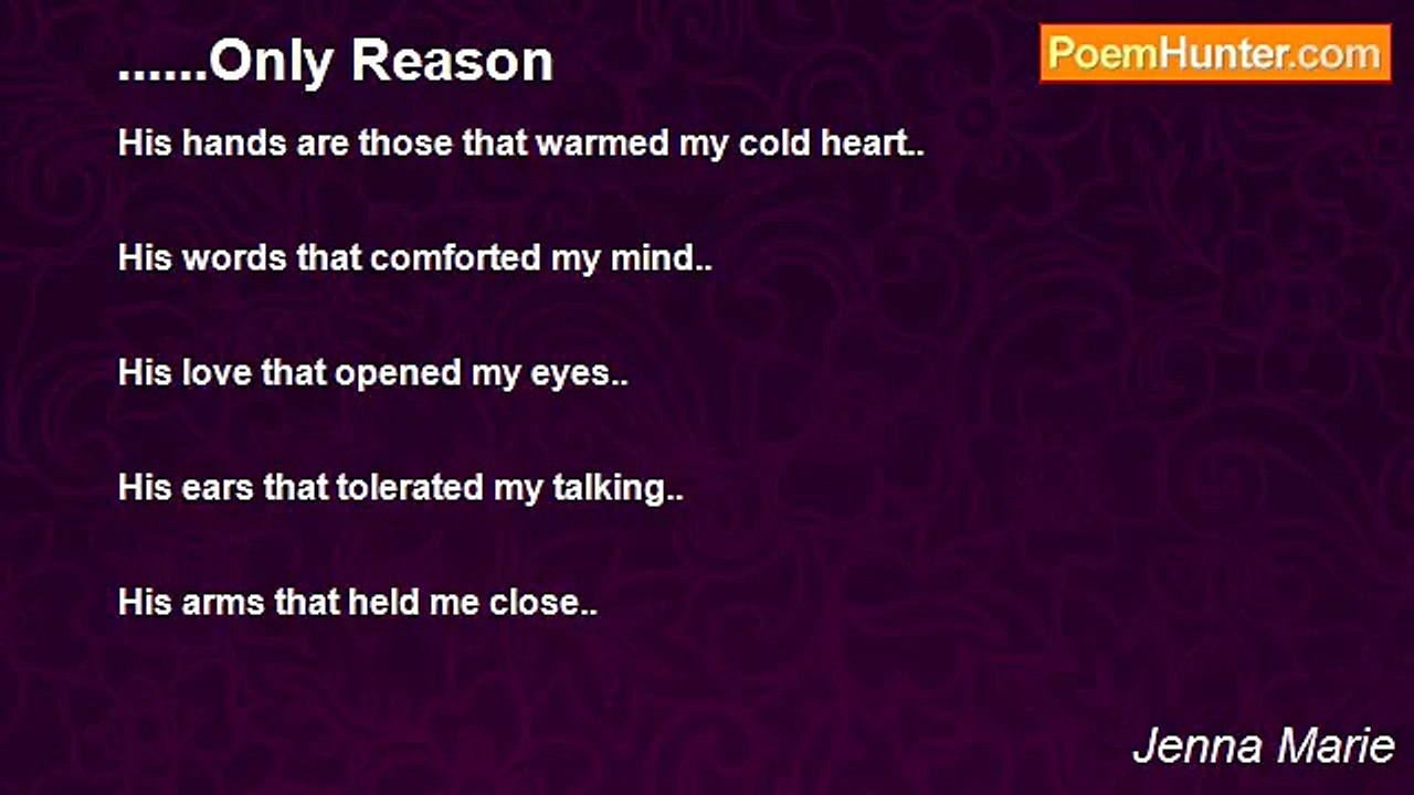 Jenna Marie - ......Only Reason