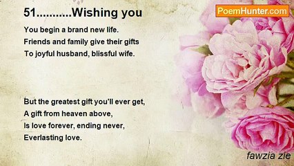 fawzia zie - 51...........Wishing you