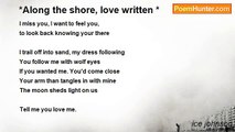 ice johnson - *Along the shore, love written *