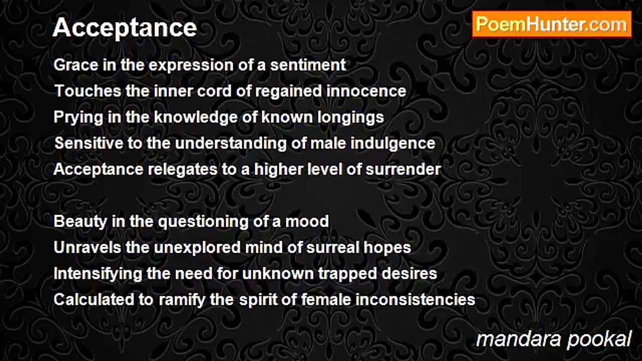 mandara pookal - Acceptance