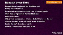 nic Leisure - Beneath these lines