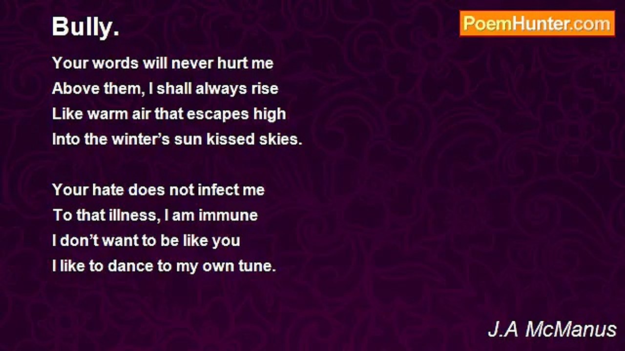 J.A McManus - Bully.