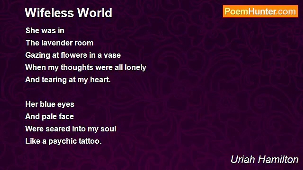 Uriah Hamilton - Wifeless World