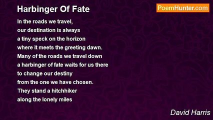 David Harris - Harbinger Of Fate