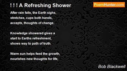 Bob Blackwell - ! ! ! A Refreshing Shower
