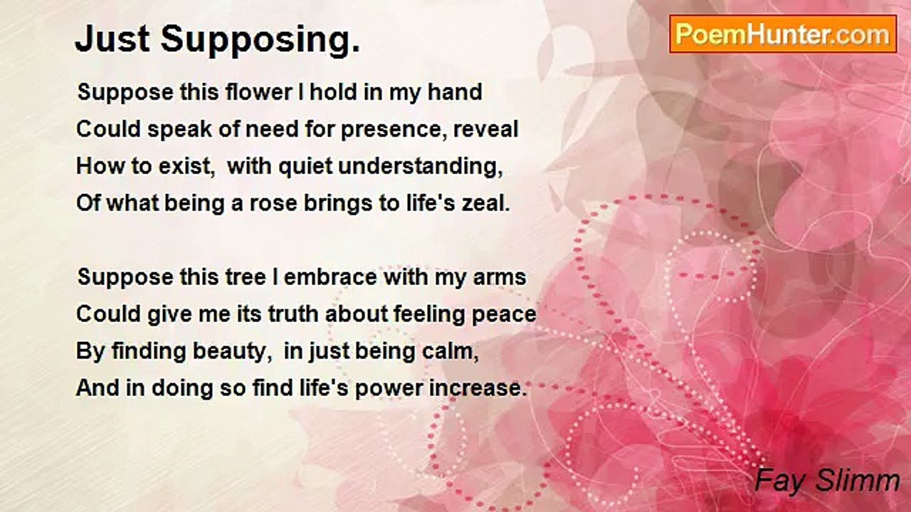 Fay Slimm - Just Supposing.