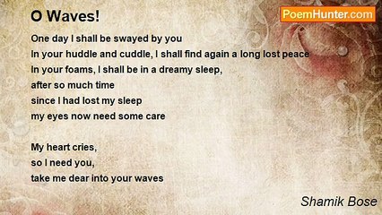 Shamik Bose - O Waves!