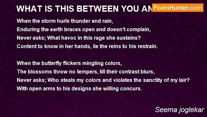 Seema Joglekar - What Is This Between You and Me?