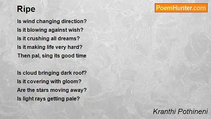 Kranthi Pothineni - Ripe